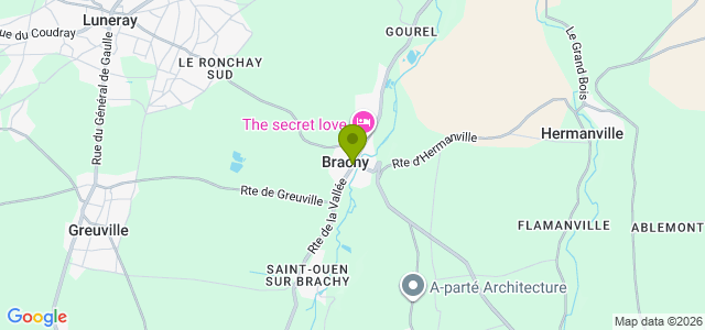 Carte de localisation de la randonnée Circuit du Chemin Vert au Chemin de Fer au départ de Brachy