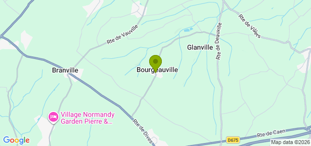 Carte de localisation de la randonnée Chemins creux dans le bocage au départ de Bourgeauville