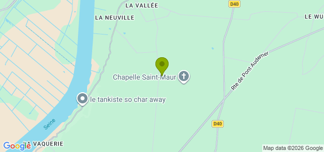 Carte de localisation de la randonnée Forêt domaniale et bord de Seine au départ de Vatteville-la-Rue 6