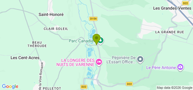 Carte de localisation de la randonnée Circuit de la Crapaudière prolongé au départ de Muchedent