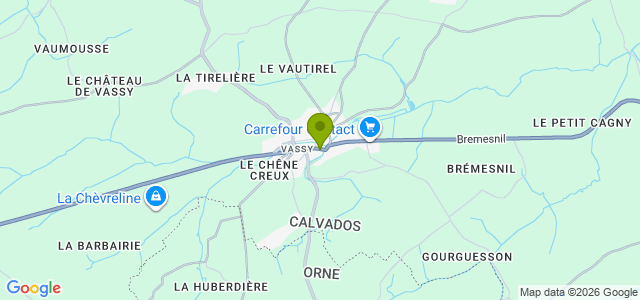 Carte de localisation de la randonnée Mont-Saint-Michel 12 au départ de Mont-Saint-Michel 12