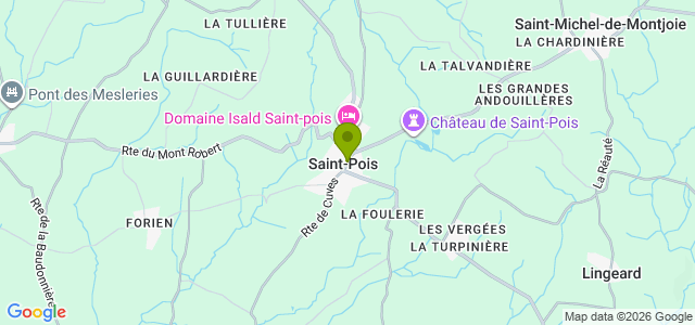 Carte de localisation de la randonnée Mont-Saint-Michel 14 au départ de Mont-Saint-Michel 14