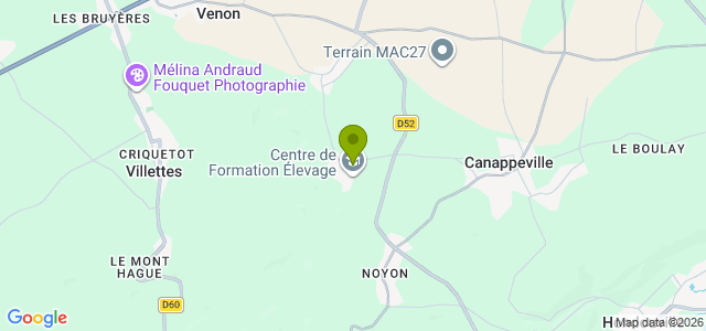 Carte de localisation de la randonnée Etape 7 du Chemin de Compostelle, entre Canappeville et Evreux au départ de St-J-de-Compostelle 07