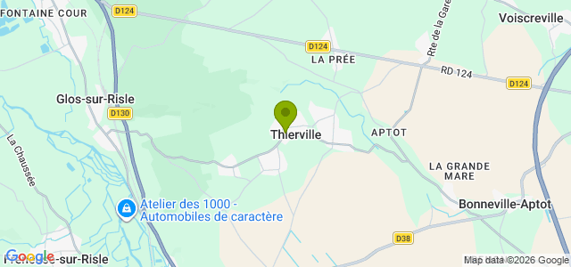 Carte de localisation de la randonnée Boucle en forêt de Montfort entre la Petite Vallée et la vallée de Frénette au départ de Thierville 2