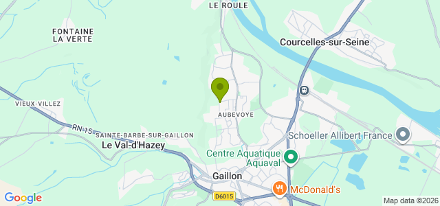 Carte de localisation de la randonnée Circuit de la Créquinière au départ de Aubevoye