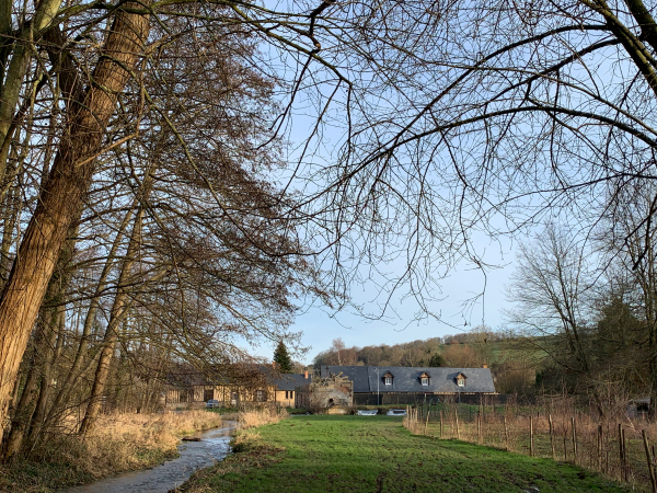 Petit coup d'oeil sur les paysages du bord de l'Eaulne.