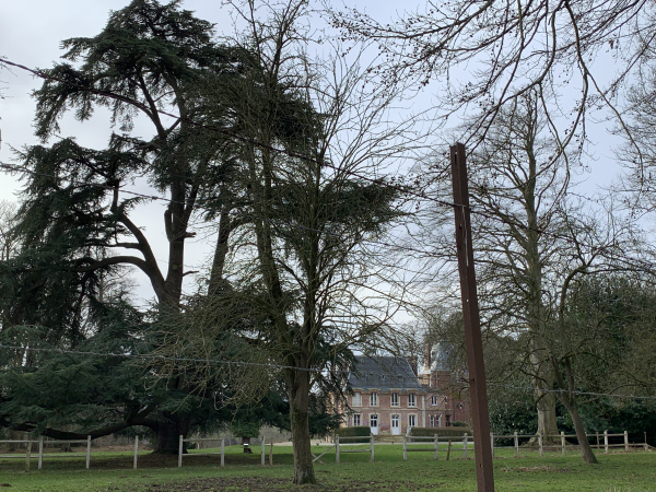 Château de la Renaudière à Graincourt.