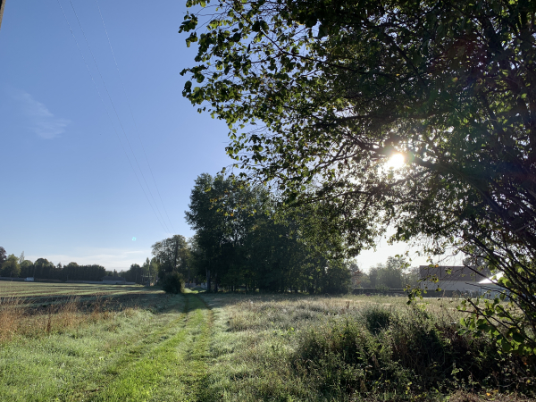 Nous arrivons au hameau de Fréville.
