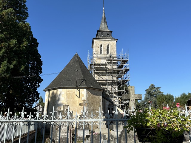 Quatrième clocher du circuit, celui de l'église Saint-Pierre de Berthouville.