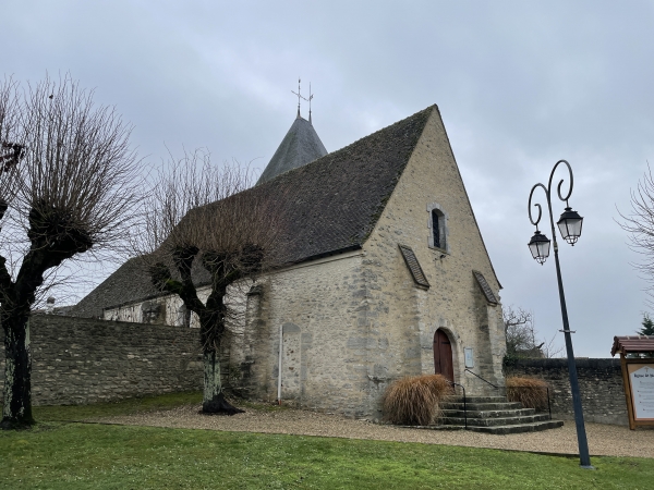 Et nous voilà de retour auprès de l'église Saint-Martin.