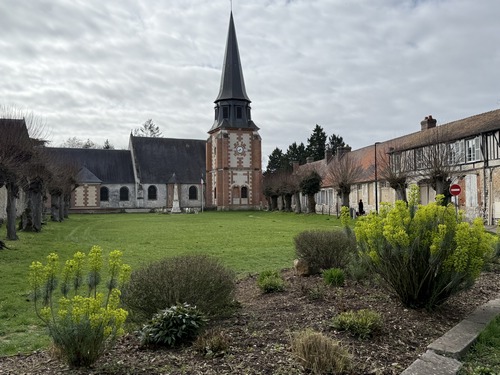 Petit détour par l'église Sainte-Cécile d'Acquigny (XVIe XVIIe).