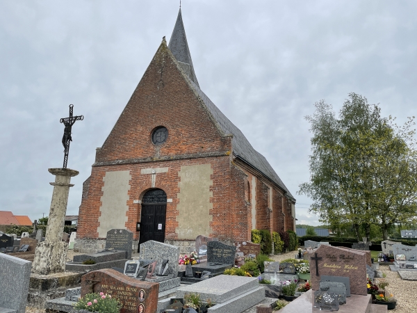 Eglise Saint-Aignan de Saint-Aignan-sur-Ry.