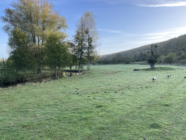 Coup d'oeil sur la douce vallée de l'Andelle.