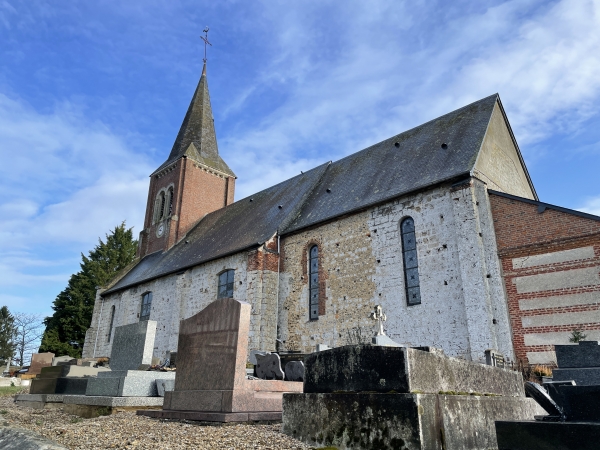 Nous partons du parking de l'église Saint-Hellier (XIe) et marchons vers la rue de la Filature.