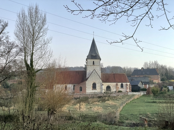 Eglise Saint-Valéry de Meulers.