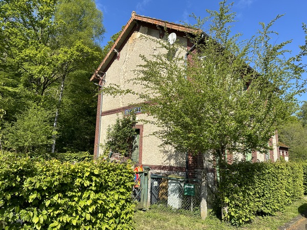 Retour au niveau de l'ancienne gare.