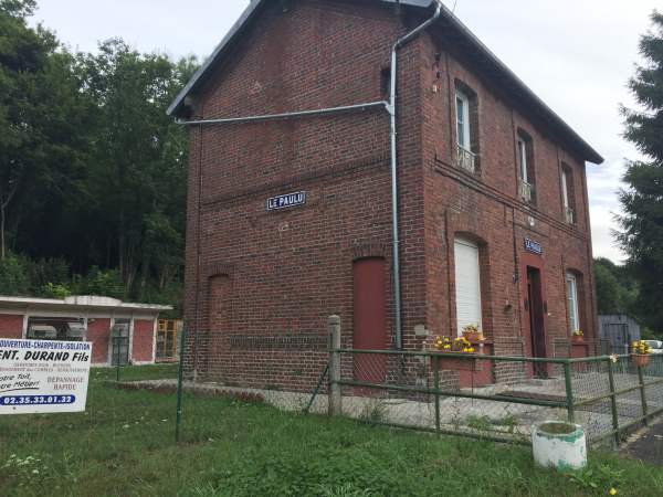 Ancienne gare du Paulu.