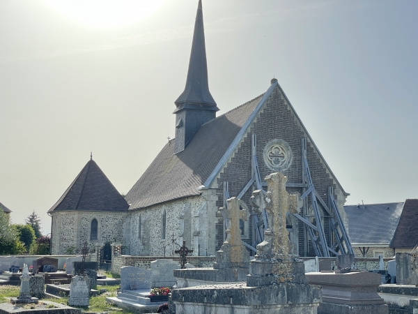 Eglise Sainte-Colombe d'Irreville.