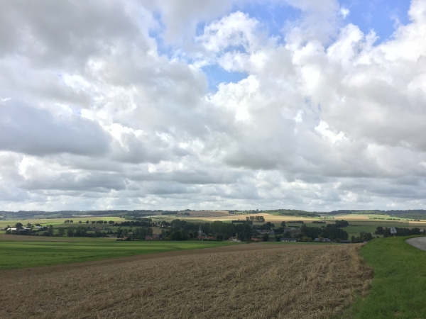 Nous revenons à Ste-Beuve-en-Rivière par la petite route des Chasse-Marées.