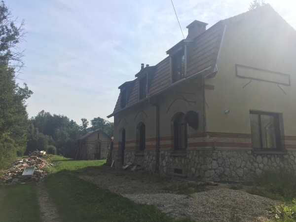 Nous arrivons à Morville-sur-Andelle dont voici l'ancienne gare.