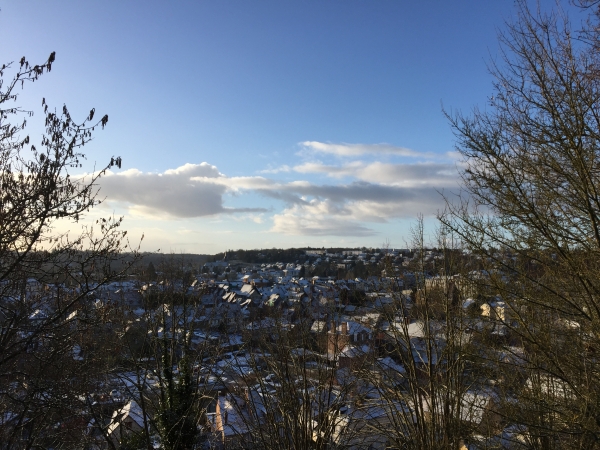 Boulevard des Monts, panorama sur Bernay.
