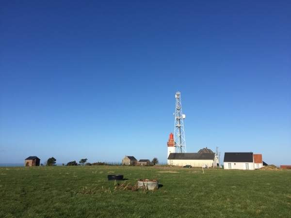 Phare d'Onival et sémaphore d'Ault.