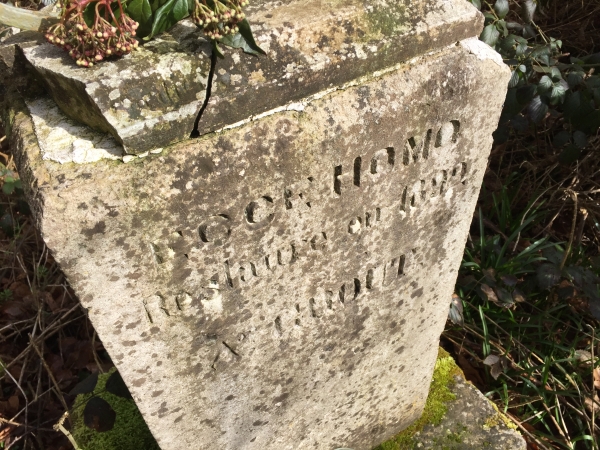 A la sortie de la forêt nous passons près du calvaire Ecce Homo.