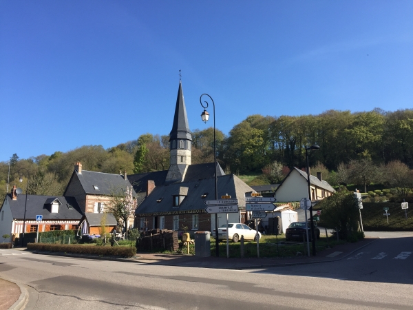 Oherville, le bourg.