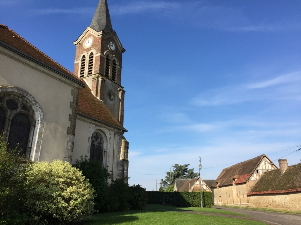 Eglise Saint-Georges de Mézières-en-Vexin (XIIIe,XVIe).