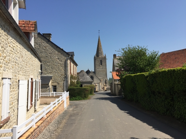 Retour à St-Martin-de-Varreville.