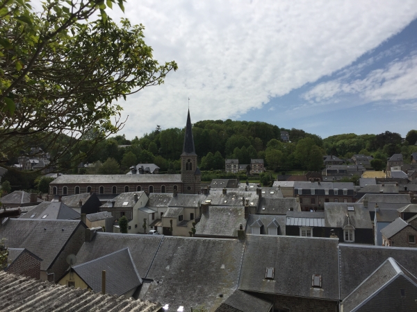 Arrivée à Yport par le GR 21.