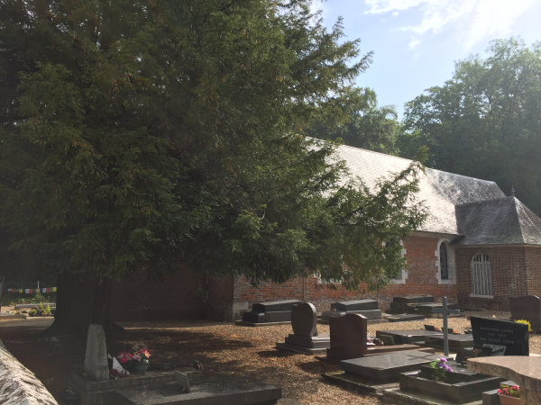 Bosc-Bénard-Commin, église Saint-Ouen.