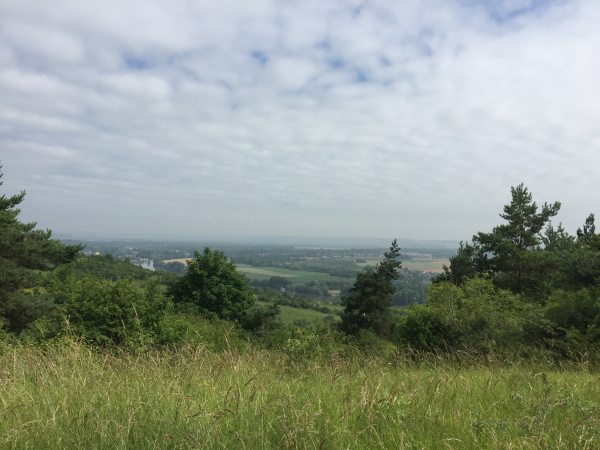 La vue est déjà impressionnante, ça promet !