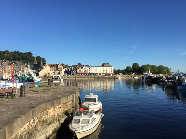 Le port de Honfleur.
