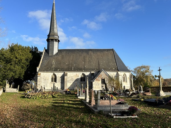Houlbec-près-le-Gros-Theil, l'église Notre-Dame (XVe).