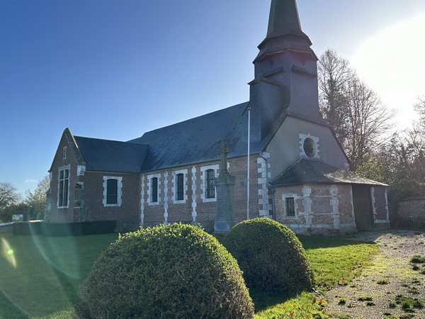 Eglise Saint-Denis de Saint-Denis-du-Bosguérard.