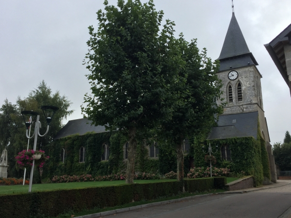 Nous retrouvons notre point de départ, près de l'église Saint-Pierre de Bosc-Roger-en-Roumois.