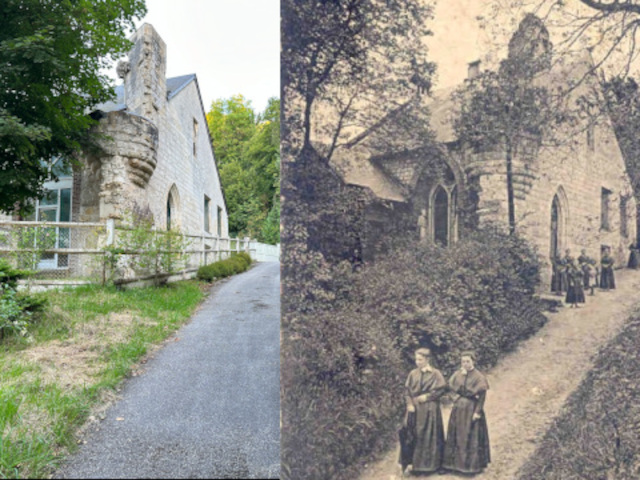 La chapelle était un lieu de pèlerinage le premier mai. Au début du XVIIIe siècle, elle est passée sous le patronage de Sainte-Anne. Désormais habitation privée, il reste de la chapelle un mur et une tourelle. Un petit clocheton conserve encore une cloche. (ref Laurent Quevilly)&nbsp;