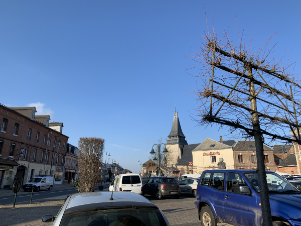 Retour au centre des Grandes Ventes.