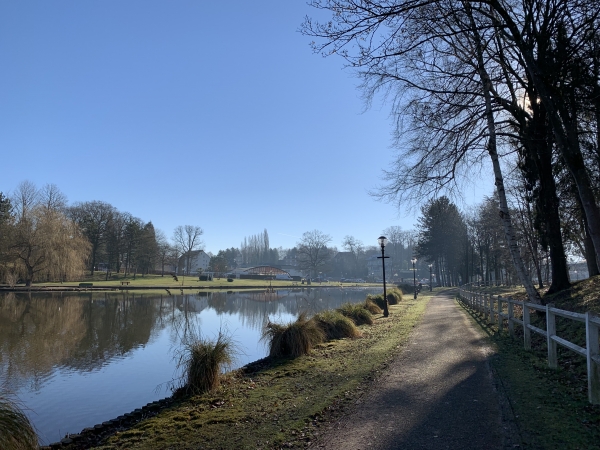 Retour aux étangs de l'Andelle.
