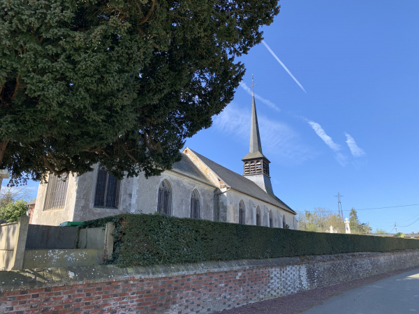 Saint-Léger-de-Rôtes, l'église Saint-Pierre XIème sicèle.