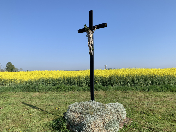 Bosrobert, calvaire de la route du Buhot.