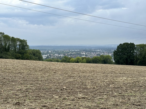 Panorama sur la vallée de la Seine.