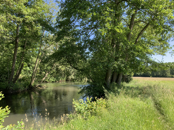 L'Epte non loin de Fourges.