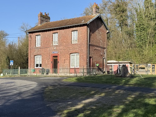 Ancienne gare du Paulu, C'était le point de départ du Vélorail de l'Austreberthe, l'un des plus anciens vélorails de France.
