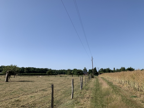 Nous approchons de la Houssaye par le Chainé.