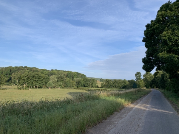 Avenue Verte dans la vallée de la Béthune.