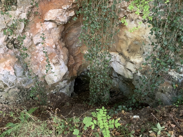 On peut aussi observer les cavités d'anciennes carrières d'argile à foulon, destinée à purifier la laine. Les habitants des grottes étaient surtout des éleveurs de moutons. Ils cultivaient leurs jardins, mais aussi de la vigne. Ils descendaient au port d'Orival pour travailler aux déchargements lorsqu'un bateau accostait.
