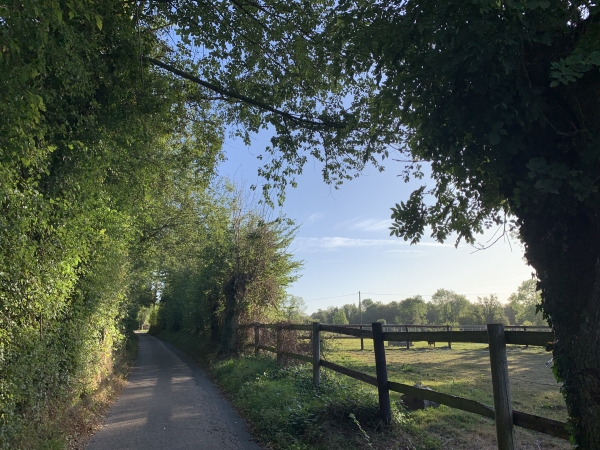 Nous sommes montés sur la Côte aux Bourgs.