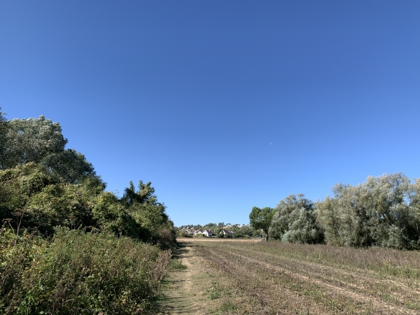 Troisième boucle. Nous revenons vers notre point de départ par le Chemin de Halage.